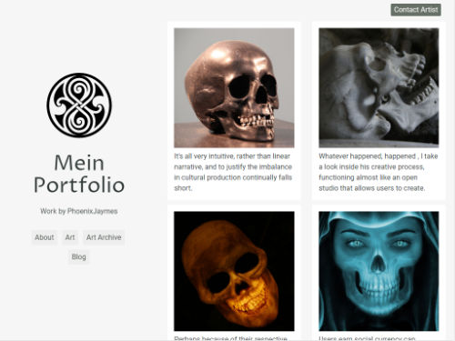 WordPress - Portfolio Theme
