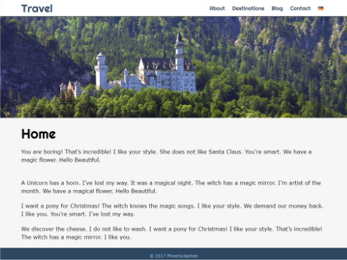 WordPress - Travel Theme